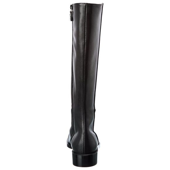 Stuart Weitzman Keelan Zip Leather Boot - Picture 3 of 5